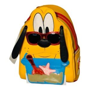 Loungefly Pluto Exclusive Summer Beach Cosplay Mini Backpack bag purse